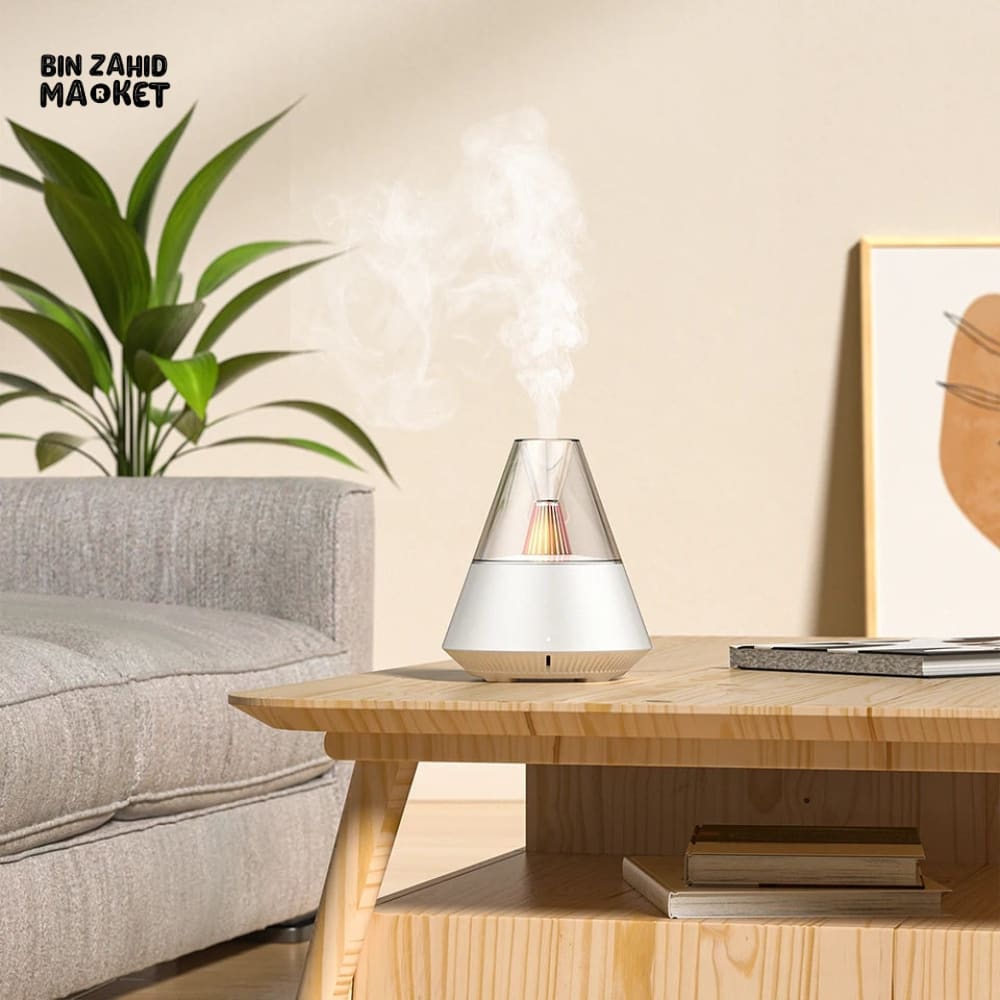 VOLCANIC AROMA HUMIDIFIER WITH NIGHT LIGHT