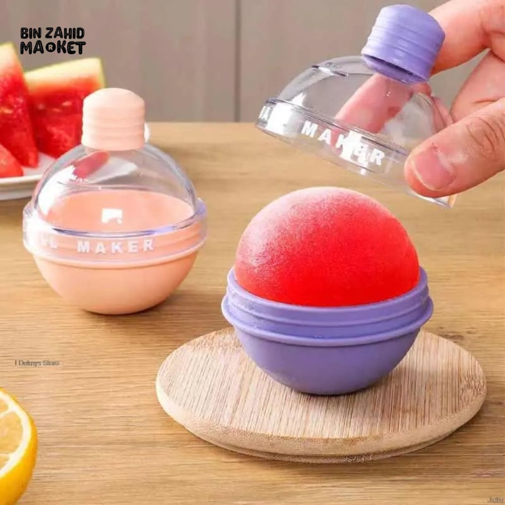 SILICONE ICE BALL MAKER