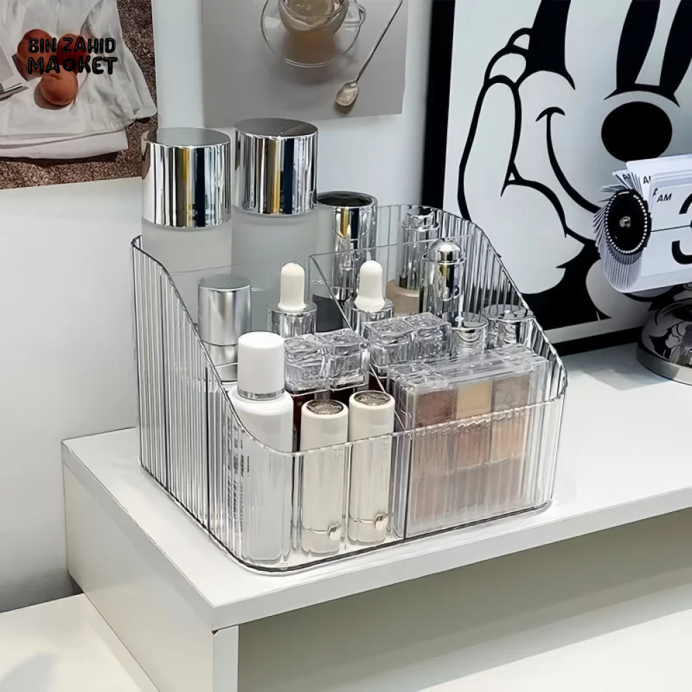 MULTI-FUNCTIONAL DESKTOP ORGANIZER – STATIONERY MAKEUP PEN & ART SUPPLY STORAGE BOX