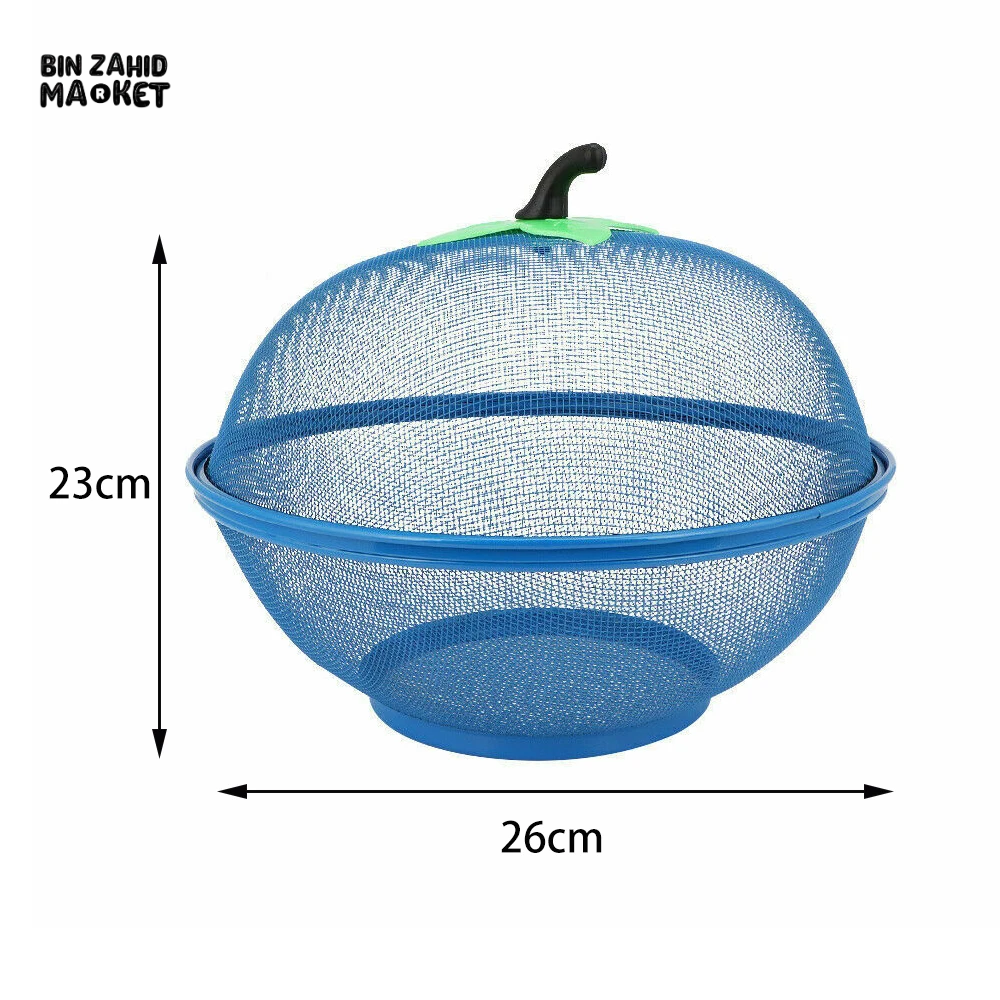 MESH FRUIT BASKET WITH NET COVER – KEEPS FLIES & INSECTS AWAY