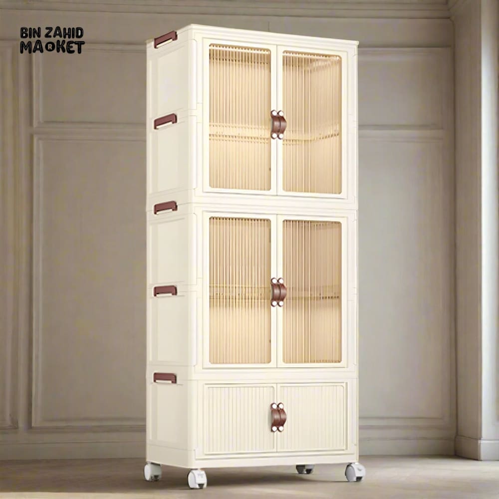 LUXORMOVE 3 LAYERS LARGE CAPACITY FOLDING STORAGE CABINETS - BZM-102589