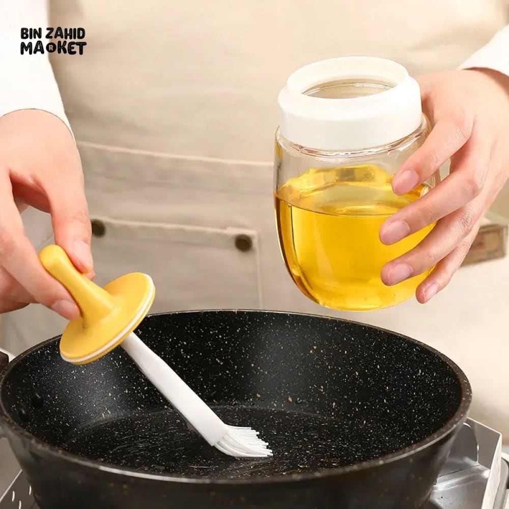FOOD-GRADE OIL BRUSH BOTTLE