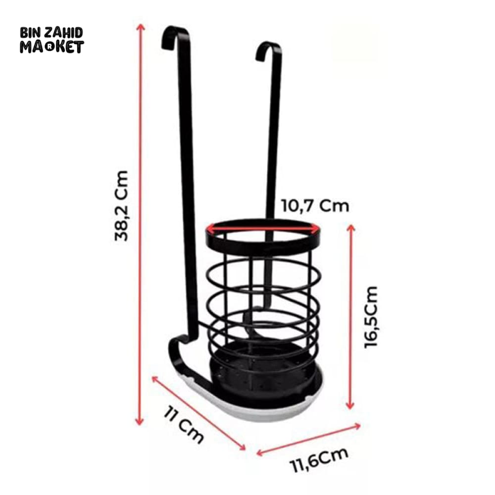 LUXORMOVE KITCHEN DISHES RACK - WALL MOUNTED KITCHEN STORAGE RACK SET