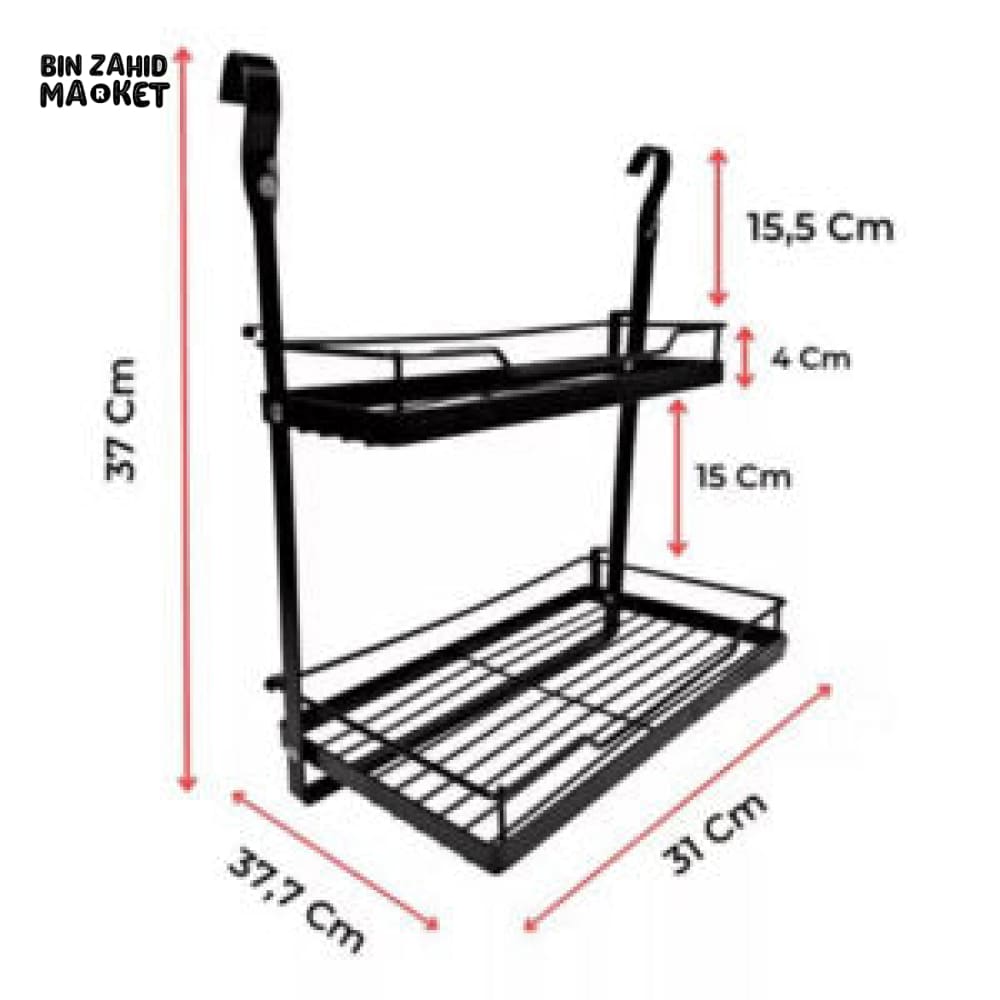 LUXORMOVE KITCHEN DISHES RACK - WALL MOUNTED KITCHEN STORAGE RACK SET