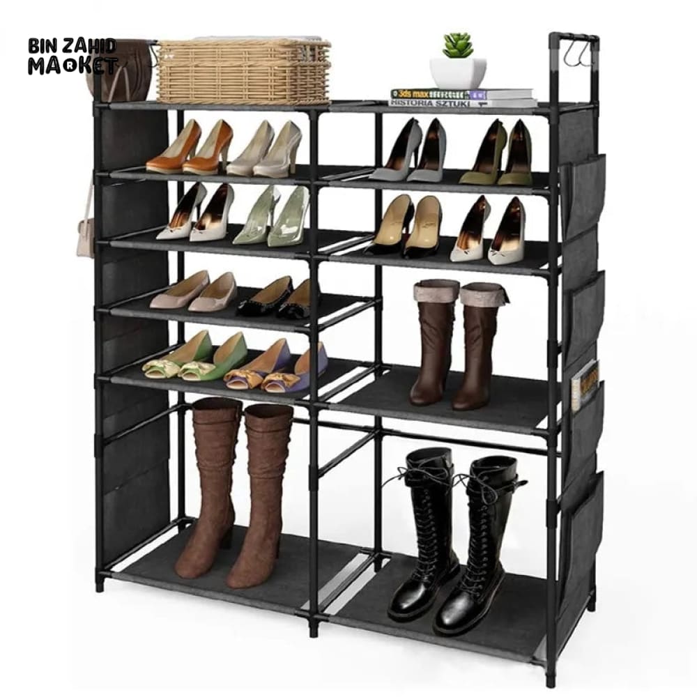 7X LAYERS 22X PAIRS SHOE RACK