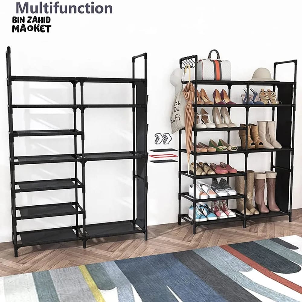 7X LAYERS 22X PAIRS SHOE RACK