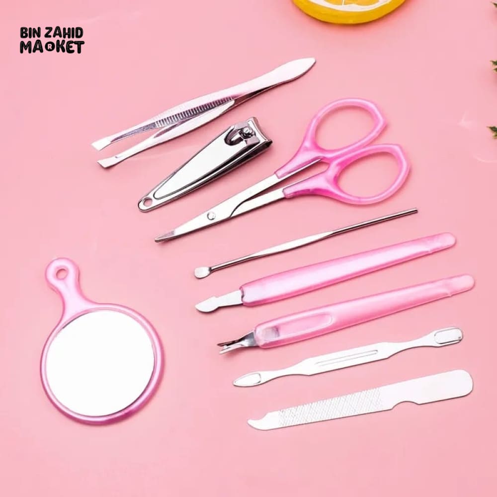 8 PIECES APPLE MANICURE KIT