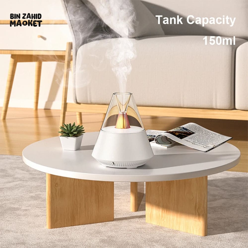 VOLCANIC AROMA HUMIDIFIER WITH NIGHT LIGHT