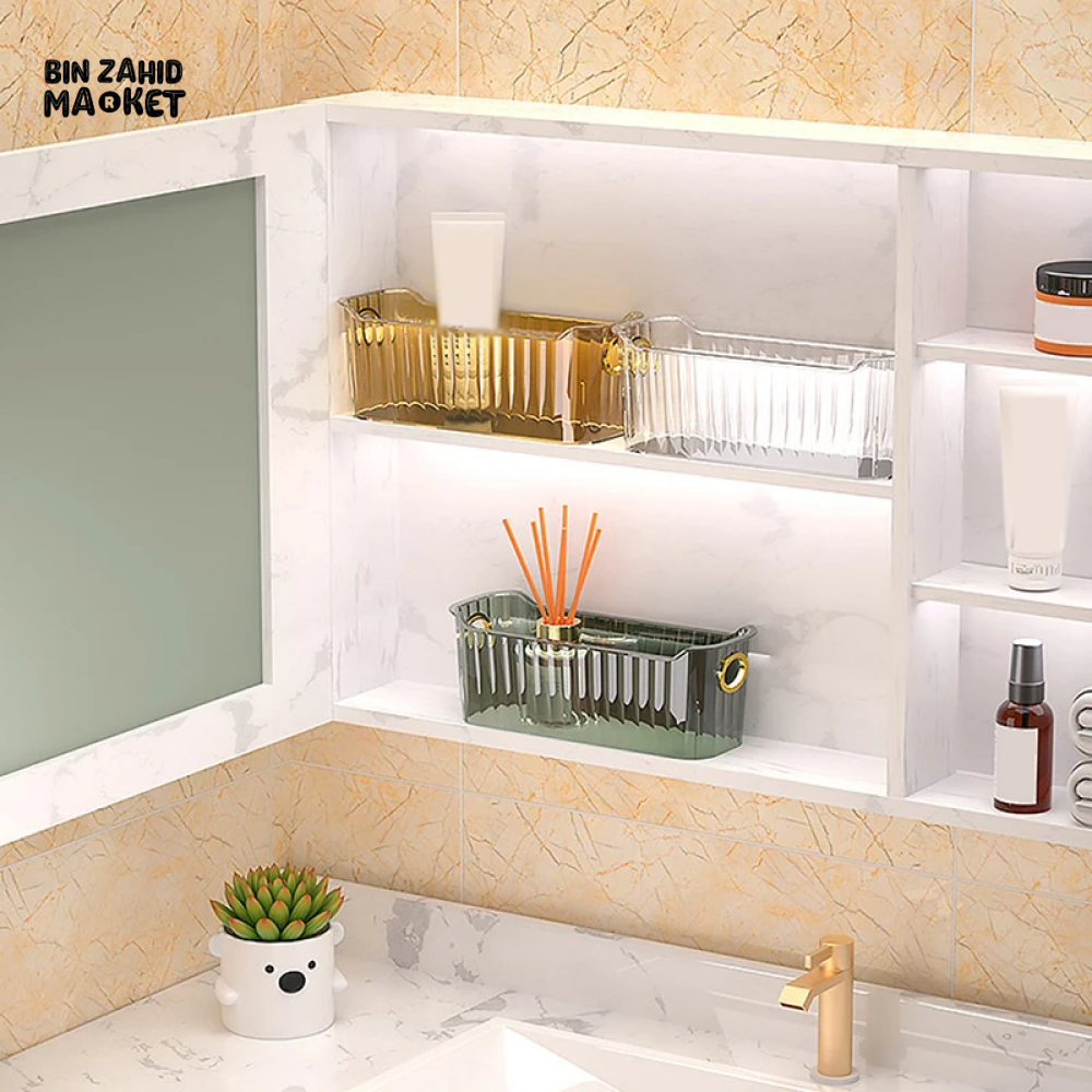 LUXURY COSMETICS ORGANIZER BOX – DUST-PROOF DRAWER STORAGE FOR MAKEUP COTTON PADS & JEWELRY