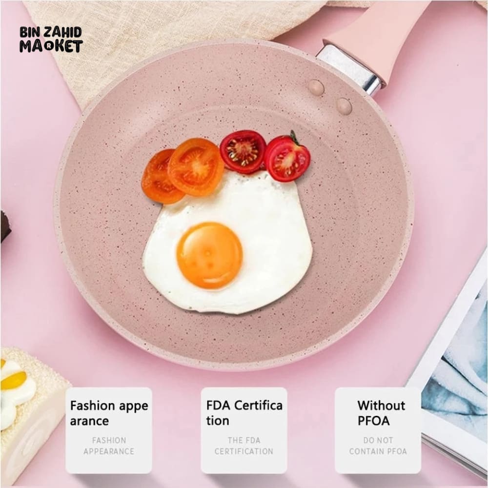 NON STICK MARBLE COATING FRYING PAN