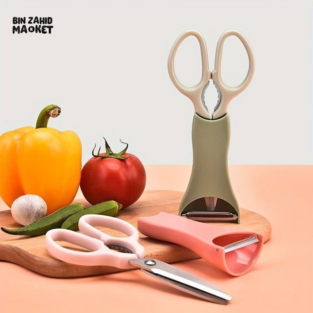 2IN1 PEELER WITH SCISSOR