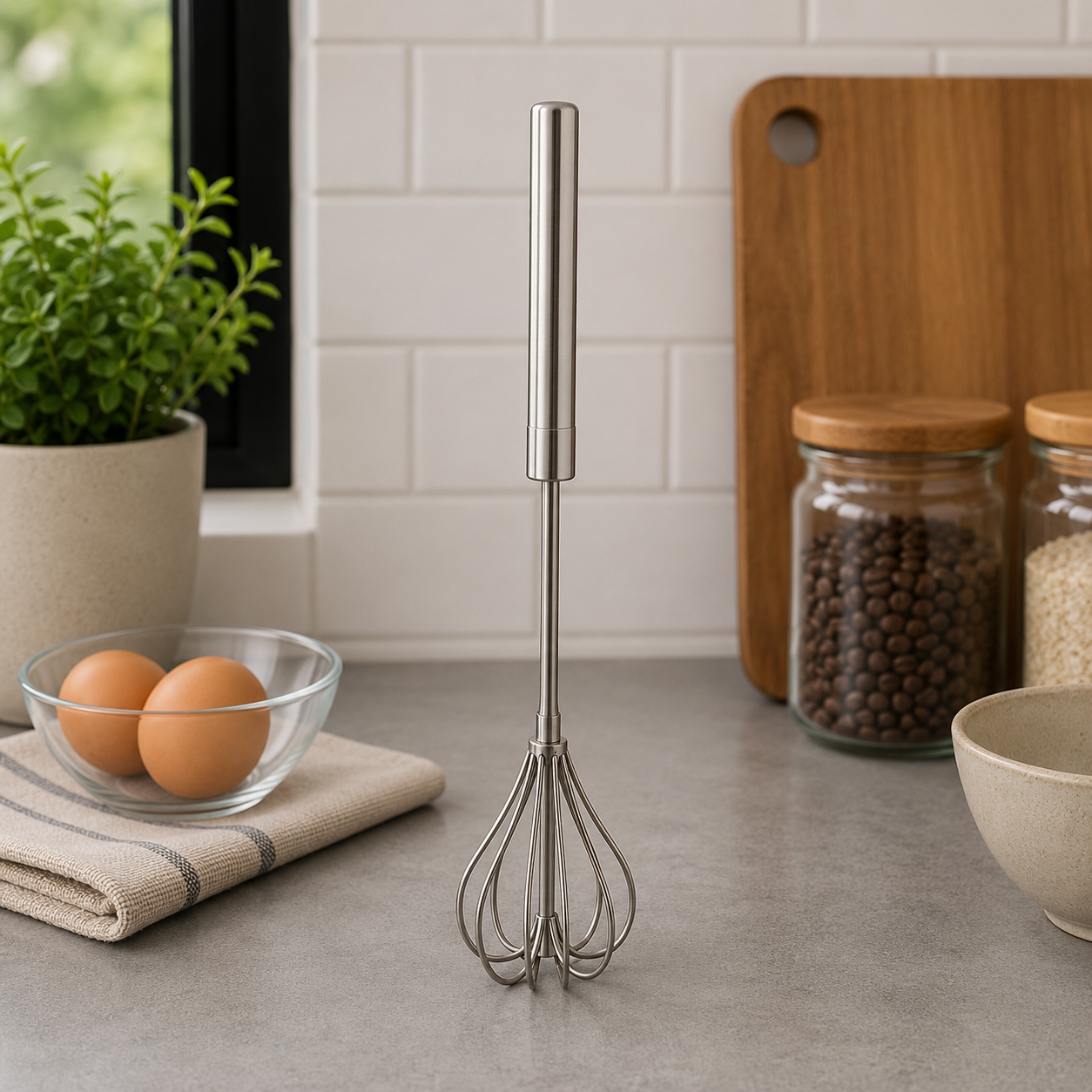 STAINLESS STEEL BALLOON WHISK