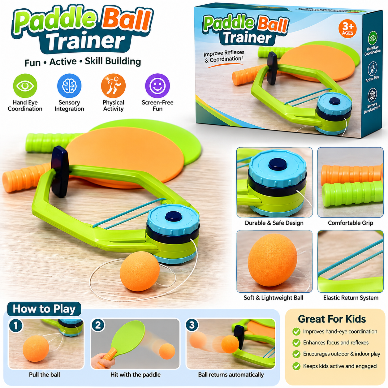 HAND-EYE COORDINATION TRAINING TOY SET