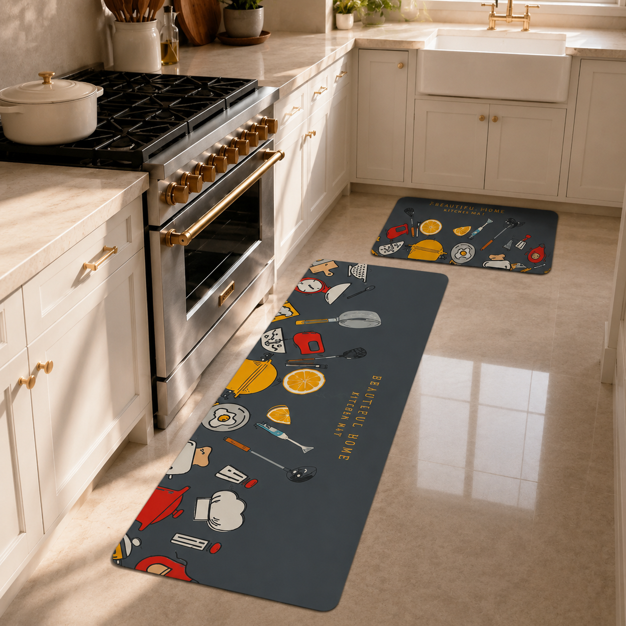 KITCHEN FLOOR MAT SET