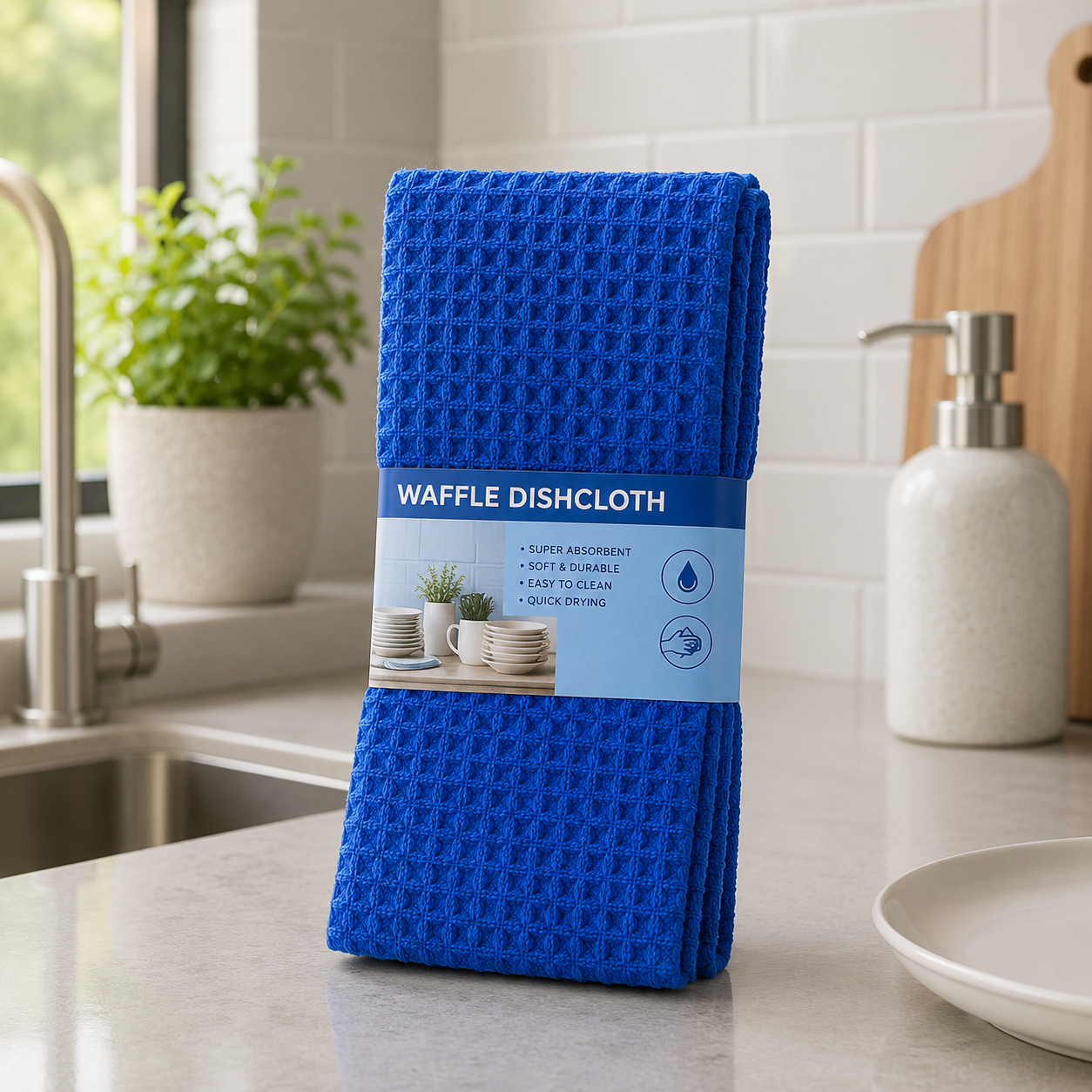 WAFFLE DISHCLOTH
