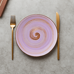 WILMAX ENGLAND PLATE - LAVENDER 25.5 CM