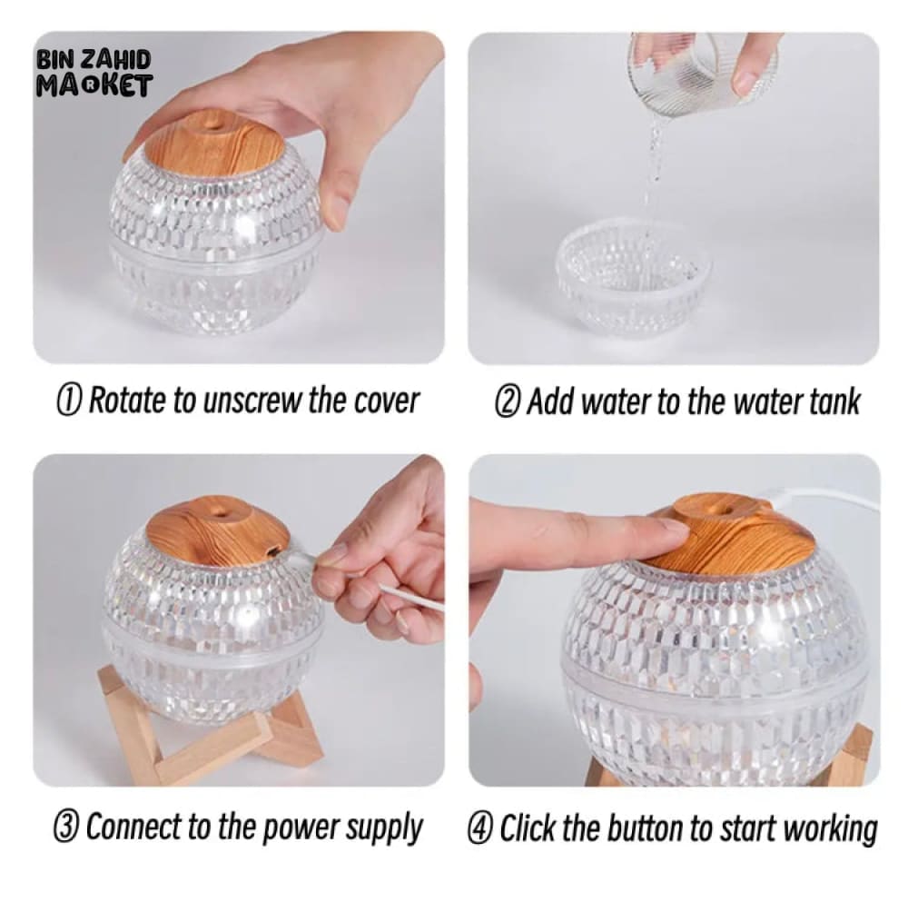 CRYSTAL BALL ULTRASONIC AIR HUMIDIFIER