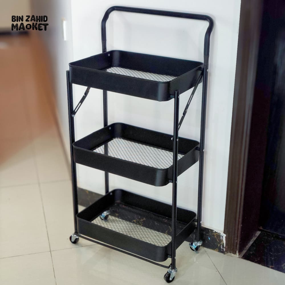 FOLDABLE METAL TROLLEY