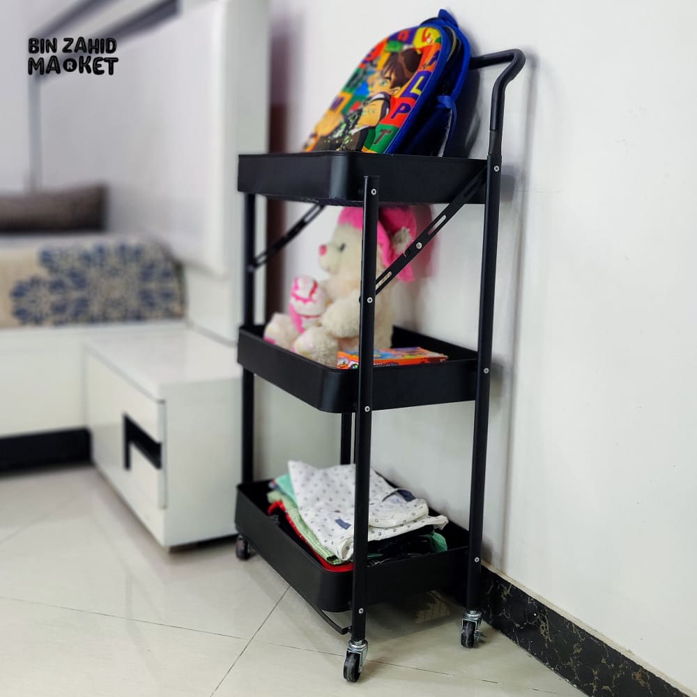 FOLDABLE METAL TROLLEY