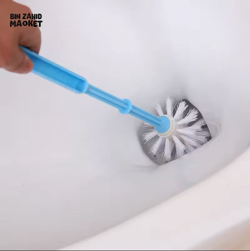 TOILET CLEANING BRUSH WITH HOLDER