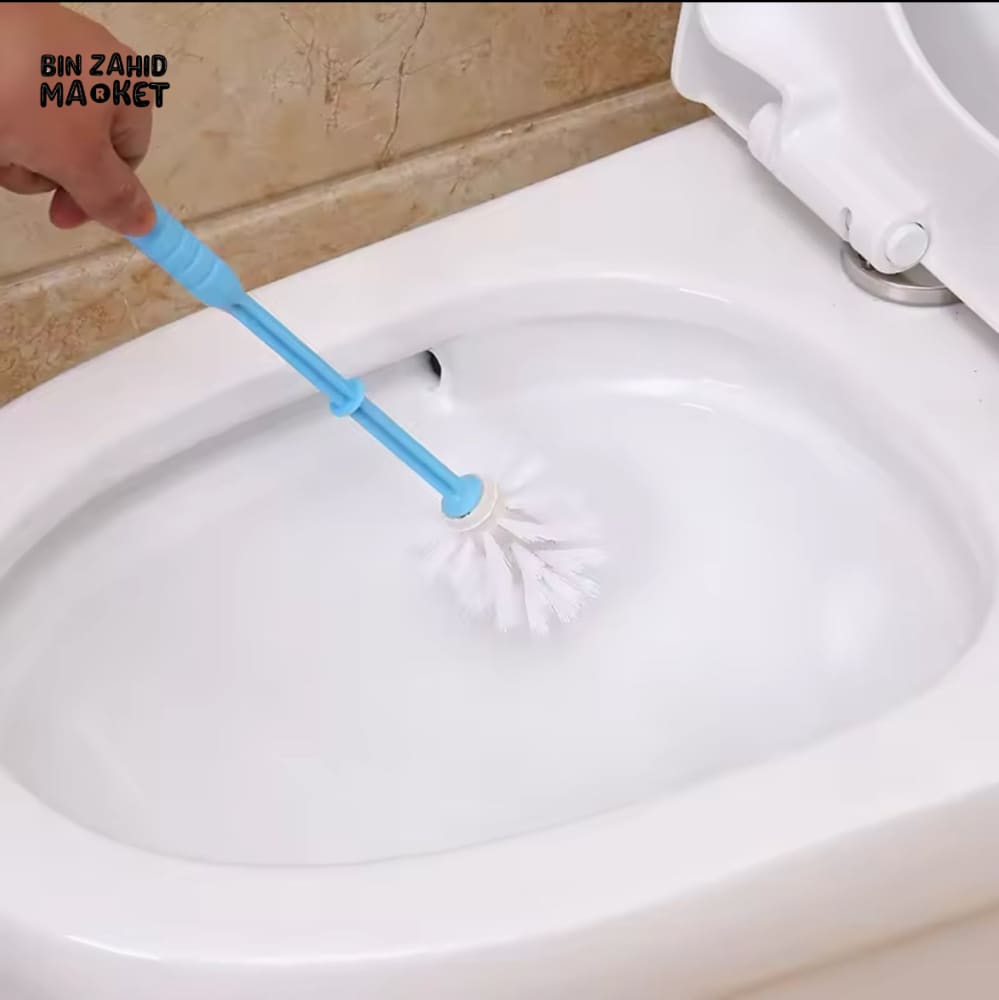 TOILET CLEANING BRUSH WITH HOLDER