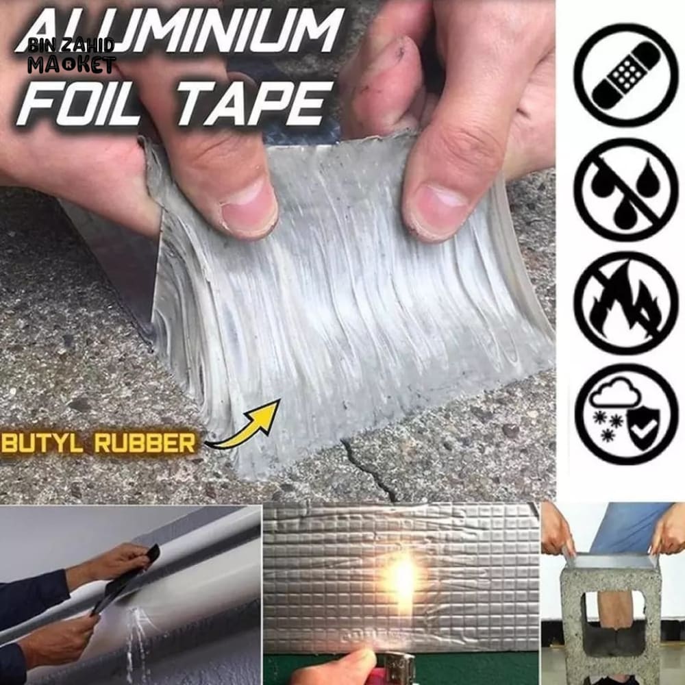 BUTYLE FOIL ALUMINIUM TAPE