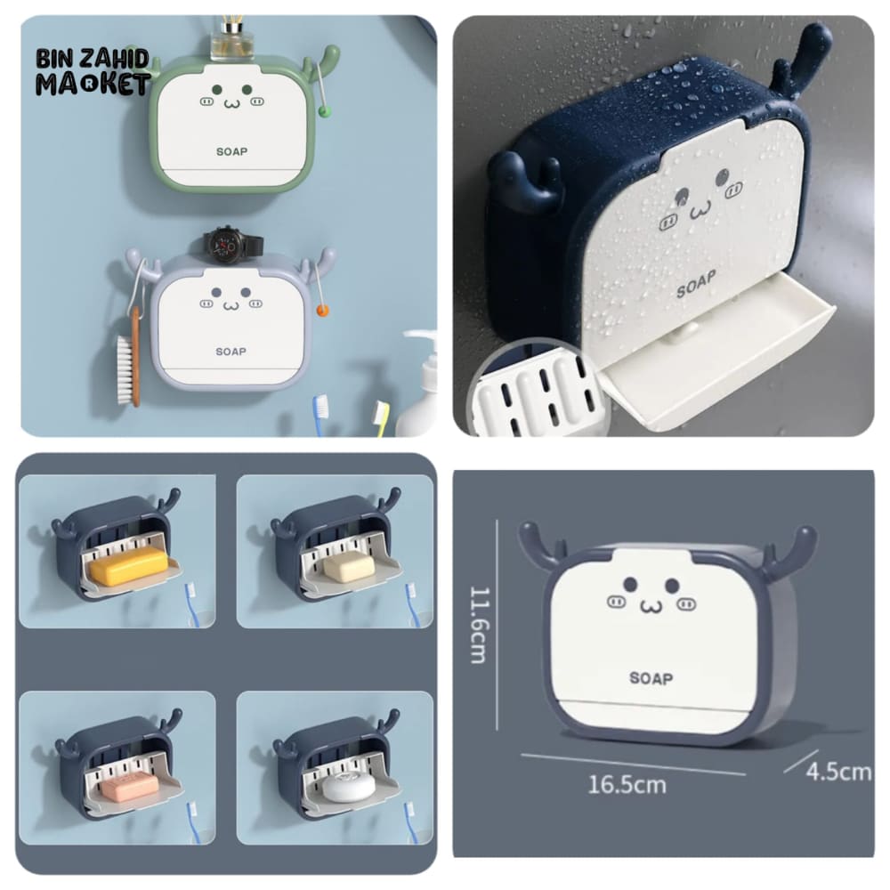 CARTOON WALL MOUNTED SOAP HOLDER