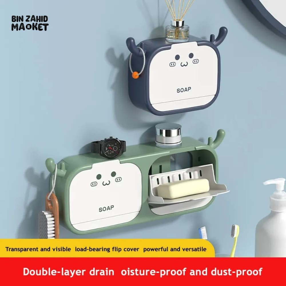 CARTOON WALL MOUNTED SOAP HOLDER
