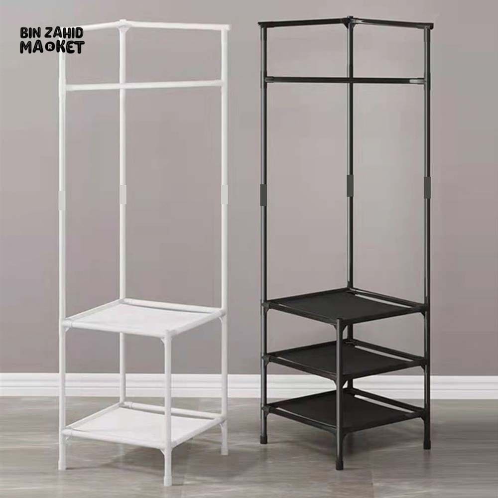 SPACE SAVING CORNER SHELF