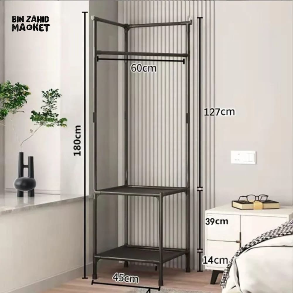 SPACE SAVING CORNER SHELF