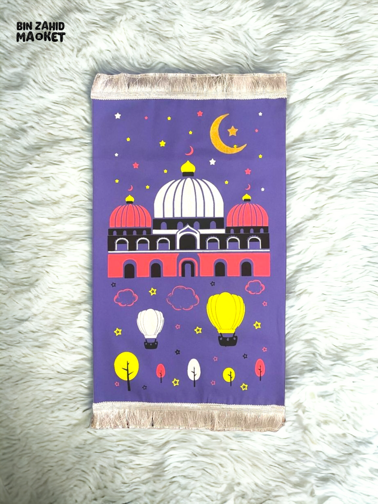 KIDS PRAYER MAT Purple