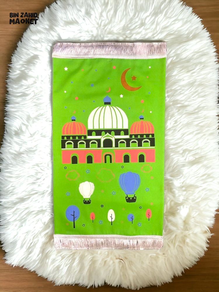 KIDS PRAYER MAT Green