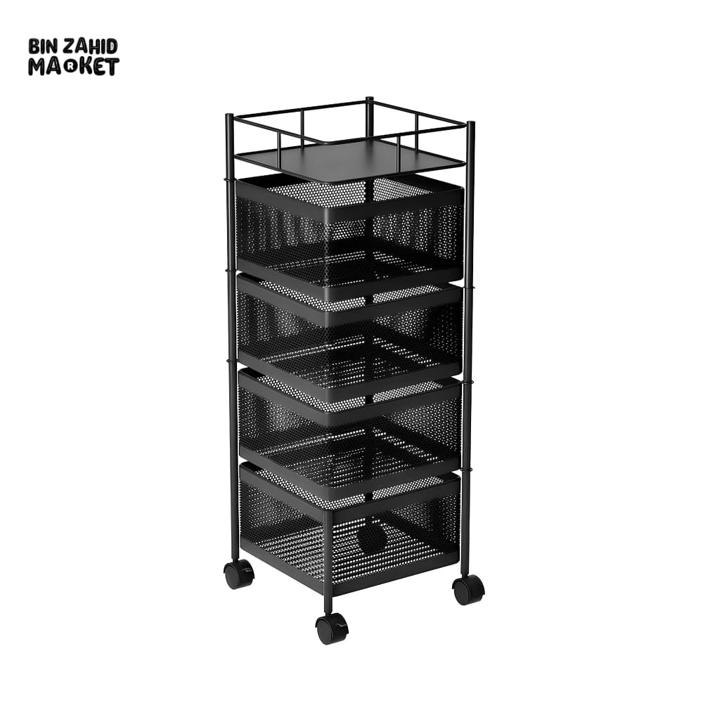 PREMIUM SQUARE METAL TROLLEY
