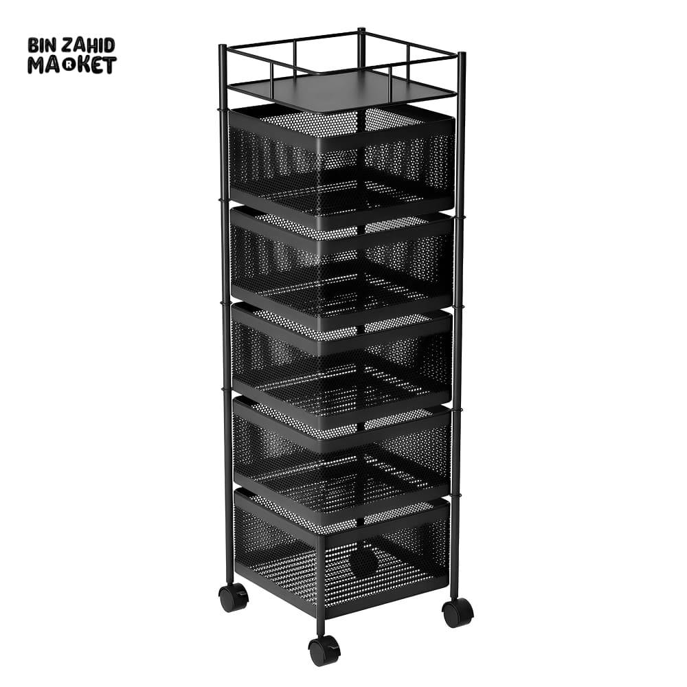 PREMIUM SQUARE METAL TROLLEY