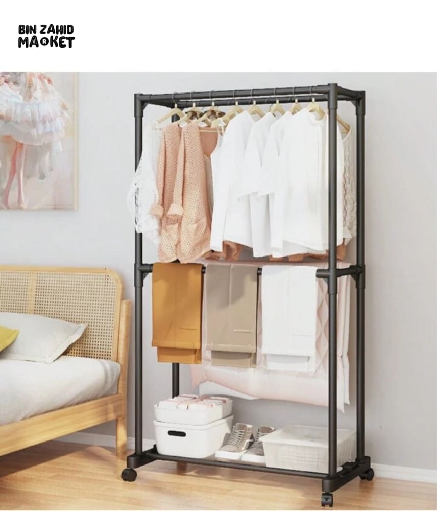 CLOTHES HANGING RACK