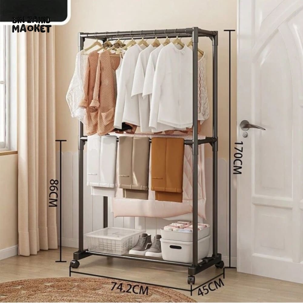 CLOTHES HANGING RACK