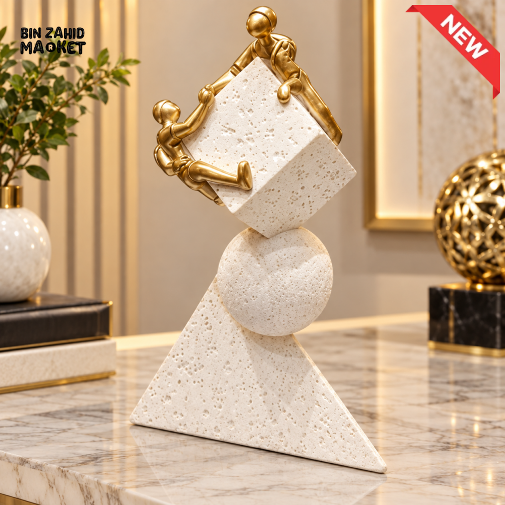 ABSTRACT BALANCE FIGURE DECOR