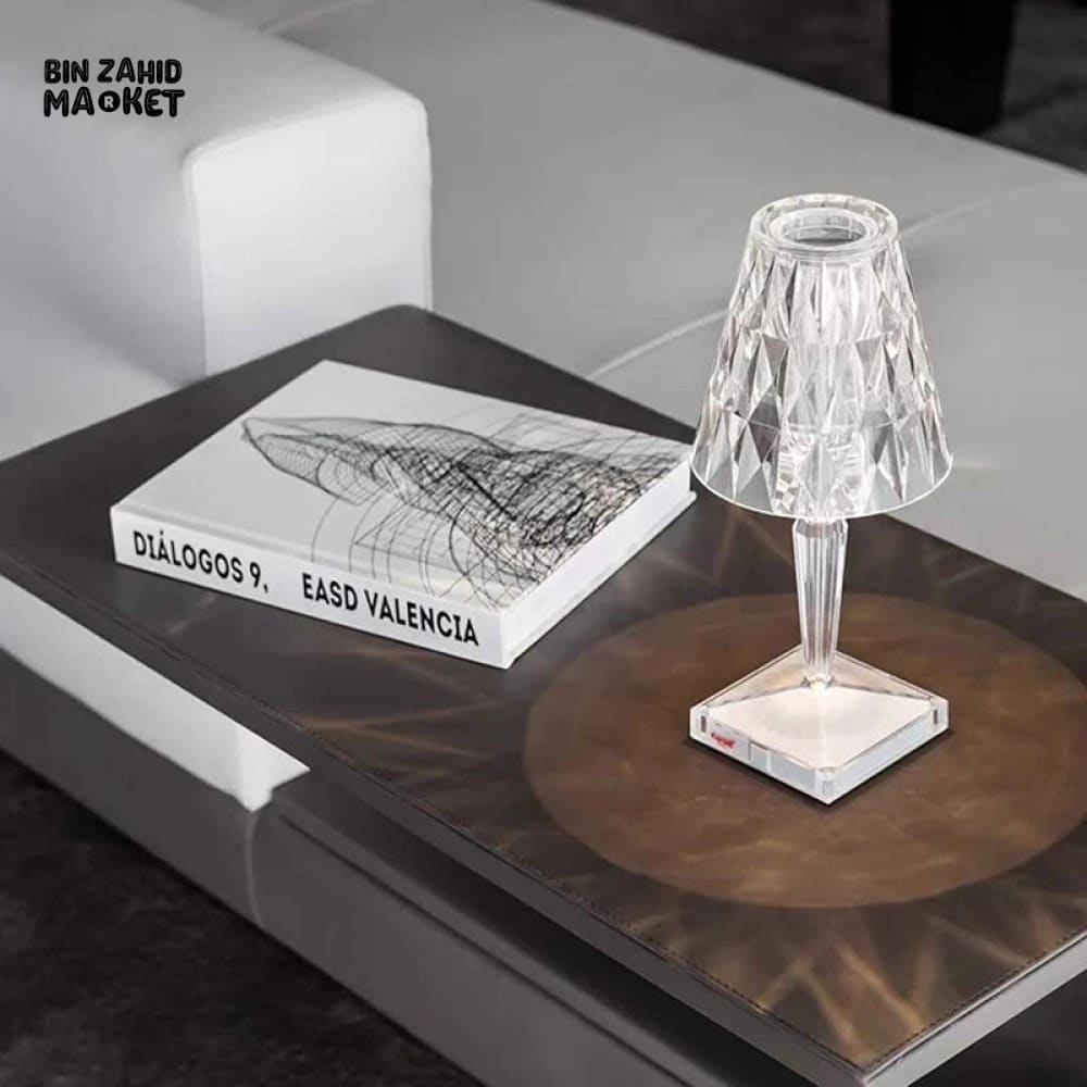 ACRYLIC DIAMOND TABLE LAMP