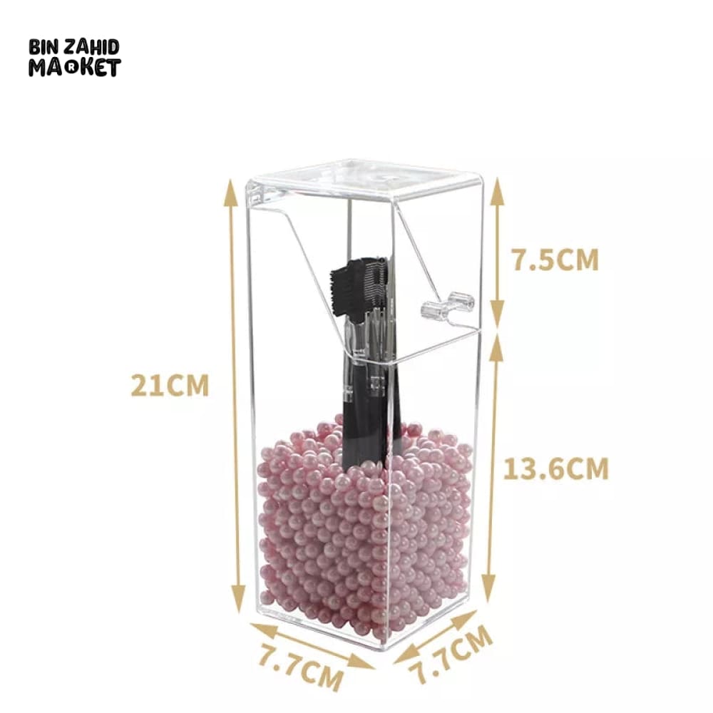 ACRYLIC PEARL MAKE-UP BRUSH HOLDER