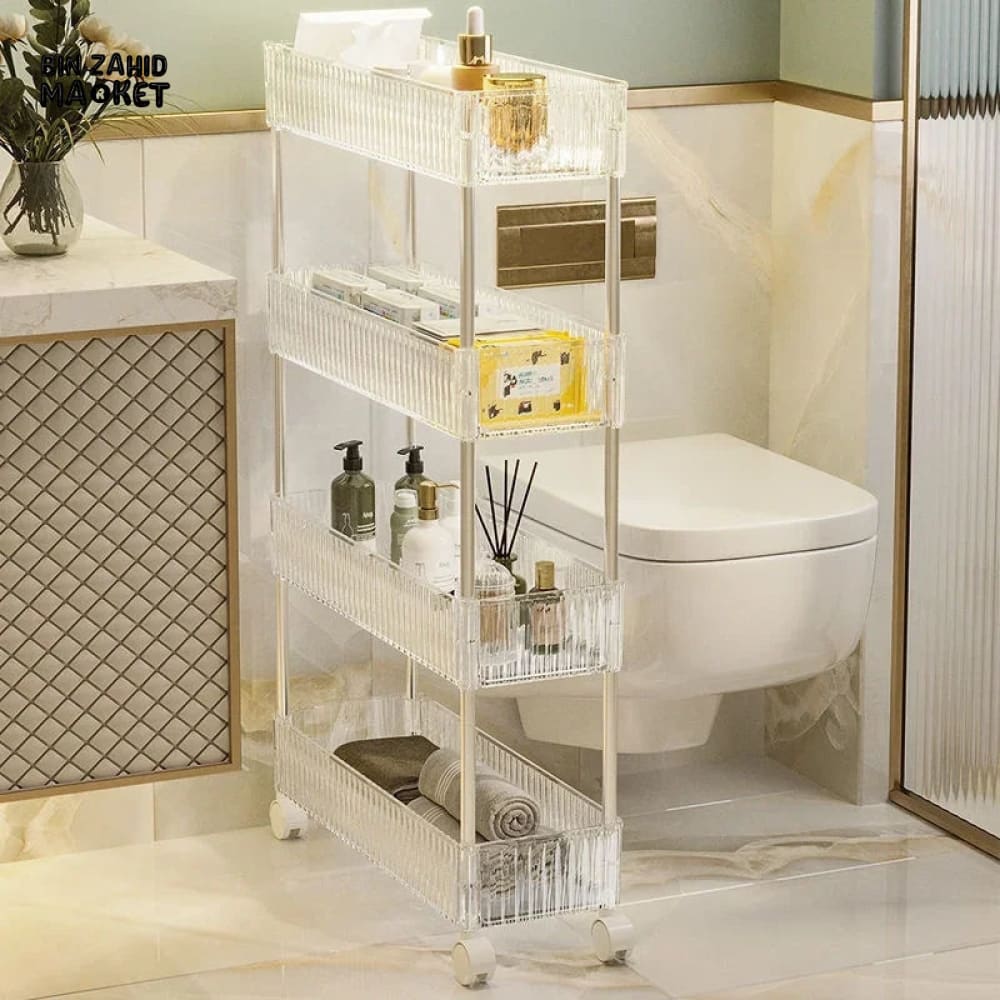 ACRYLIC SMART TROLLEY
