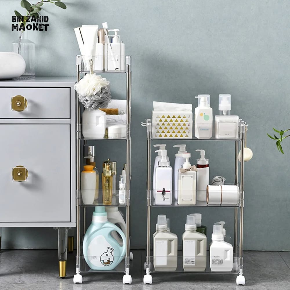 ACRYLIC SMART TROLLEY