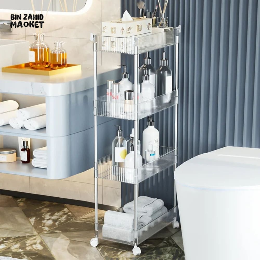 ACRYLIC SMART TROLLEY