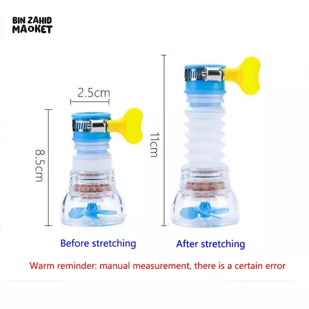 ADJUSTABLE FAN TAP FAUCET