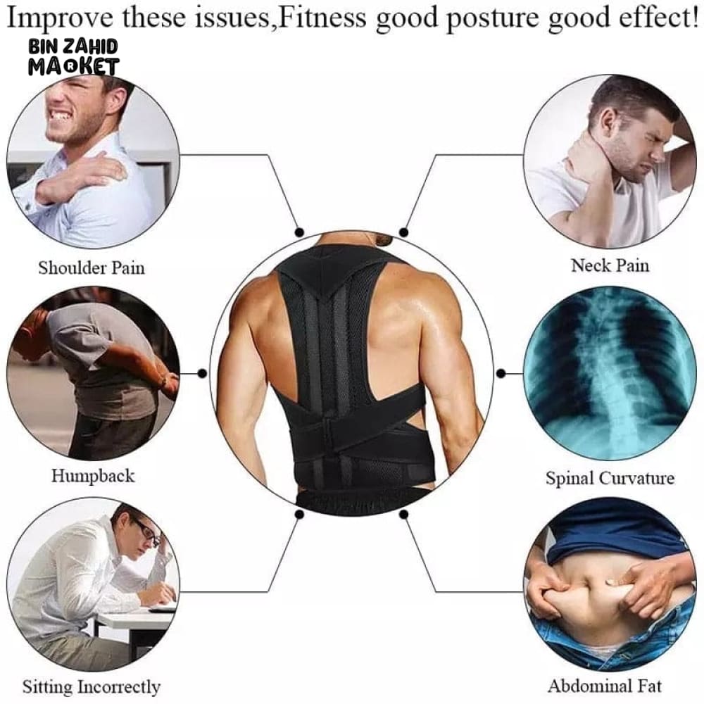 ADJUSTABLE POSTURE CORRECTOR BELT