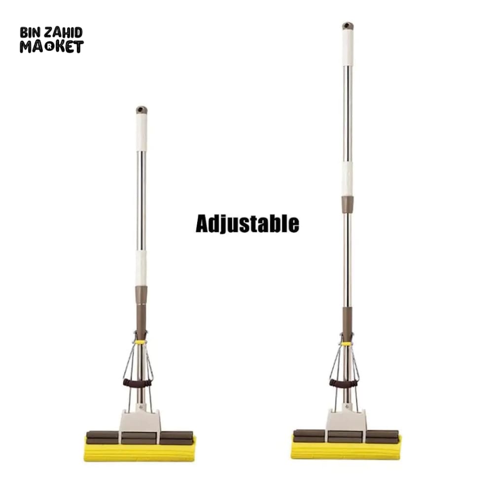 ADJUSTABLE SQUEEZING CLEANING MOP