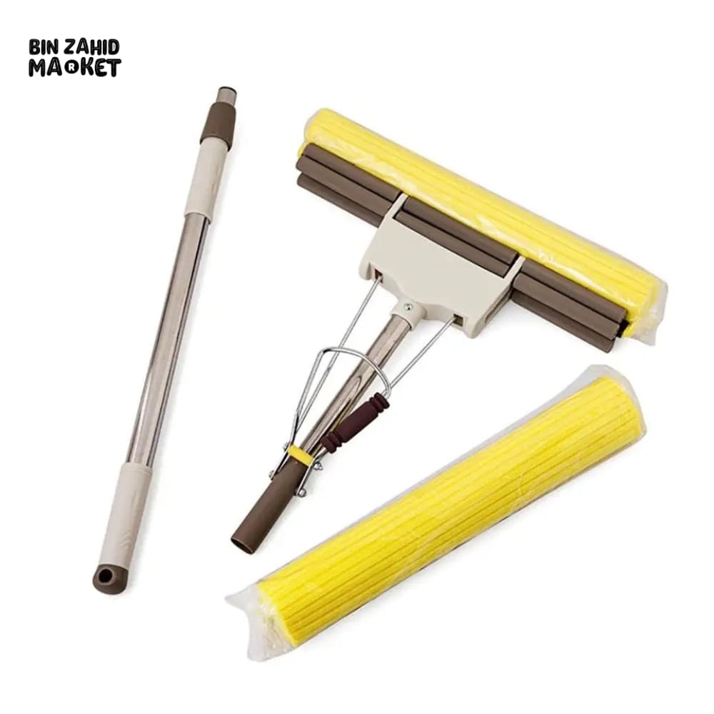 ADJUSTABLE SQUEEZING CLEANING MOP