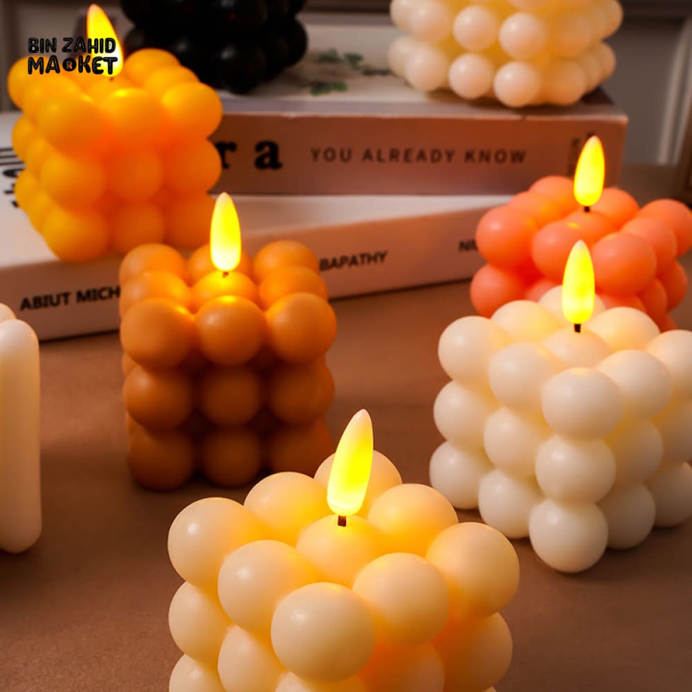 AESTHETIC BUBBLE CUBE LED LIGHT – SOFT AMBIENT GLOW