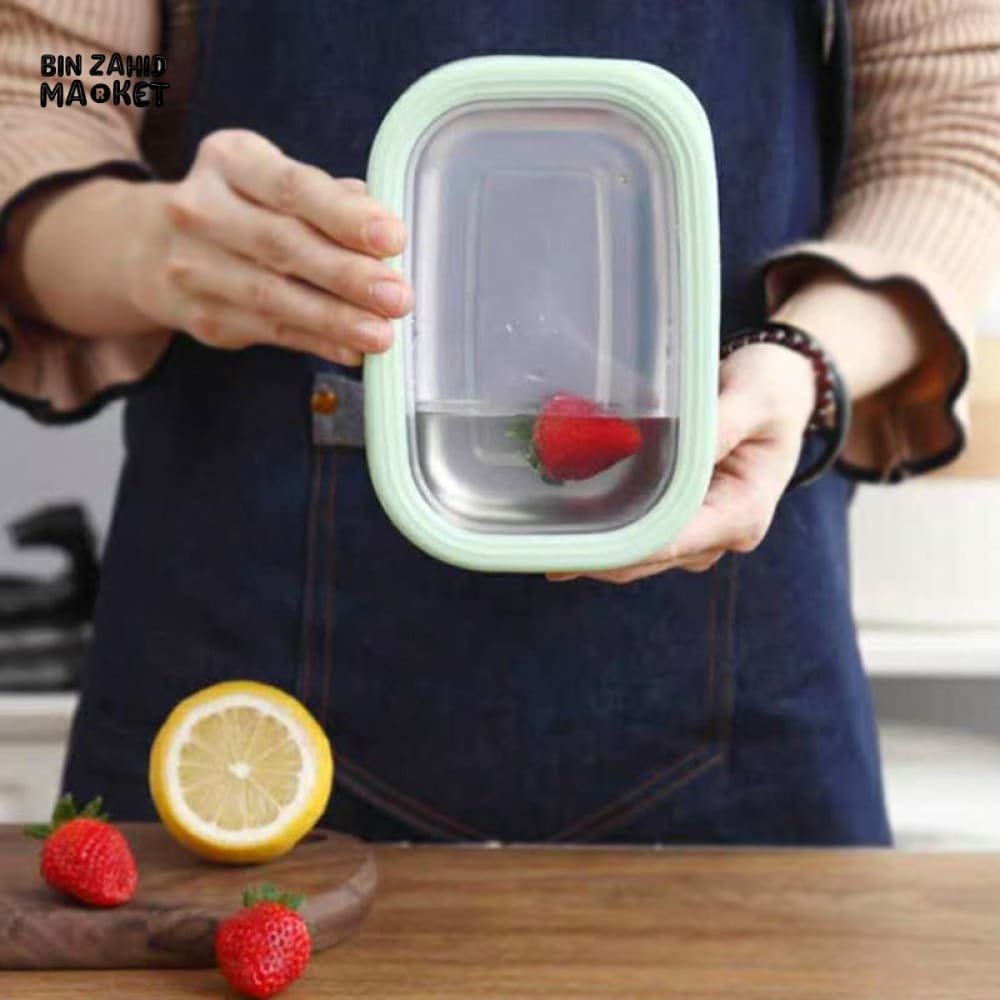 AIR TIGHT STAINLESS STEEL LUNCH BOX