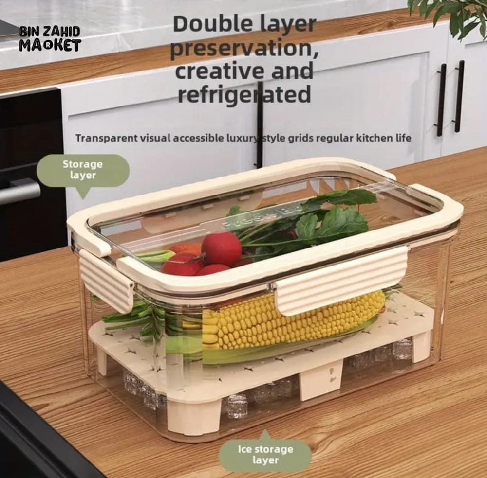 AIRTIGHT FOOD STORAGE CONTAINERS WITH LIDS - PORTABLE & STACKABLE BINS