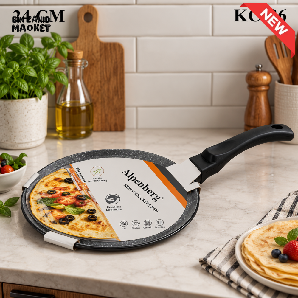 ALPENBERG 24 CM NONSTICK CREPE PAN - 24 CM